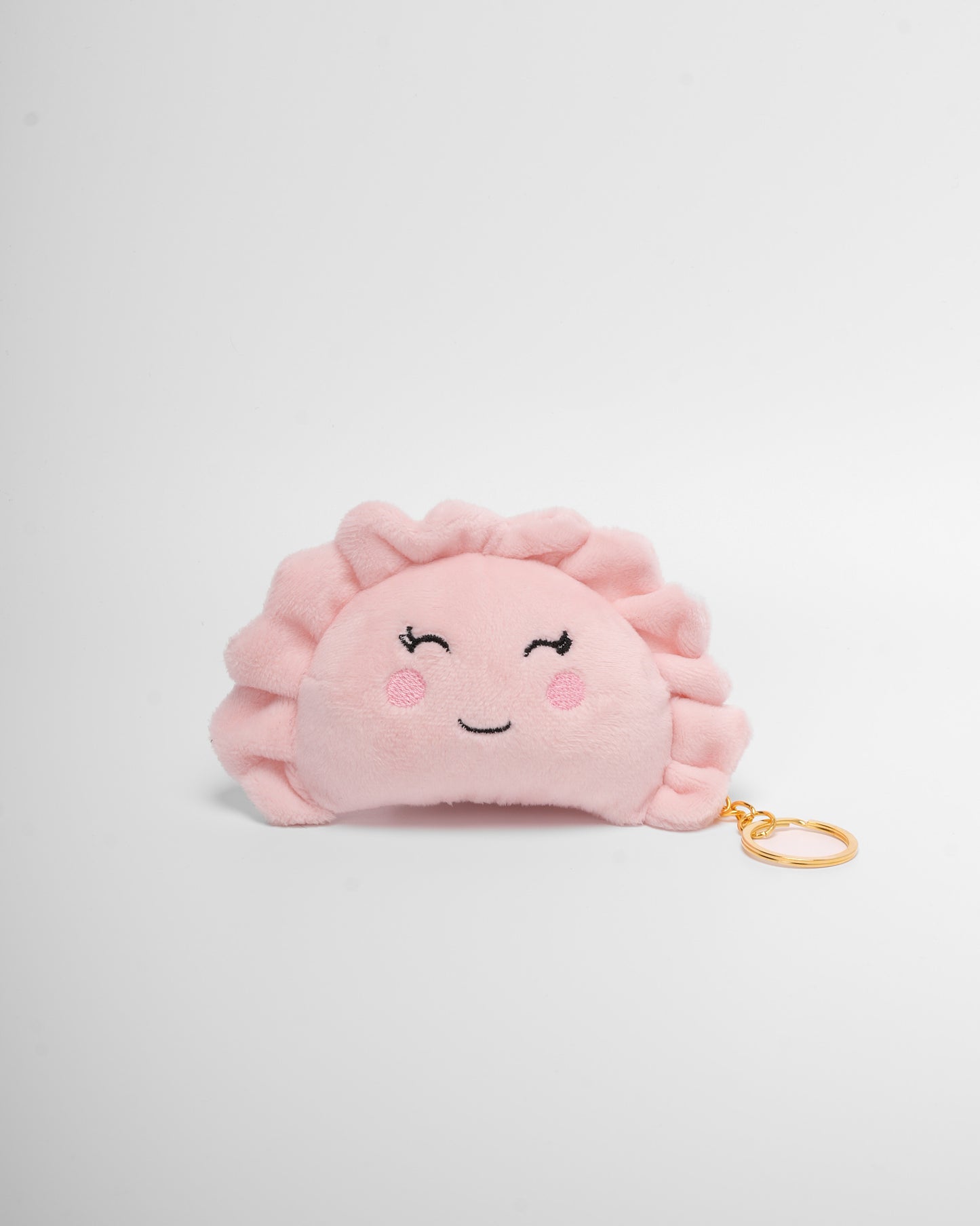 Handmade Plush Pierogi Keychain