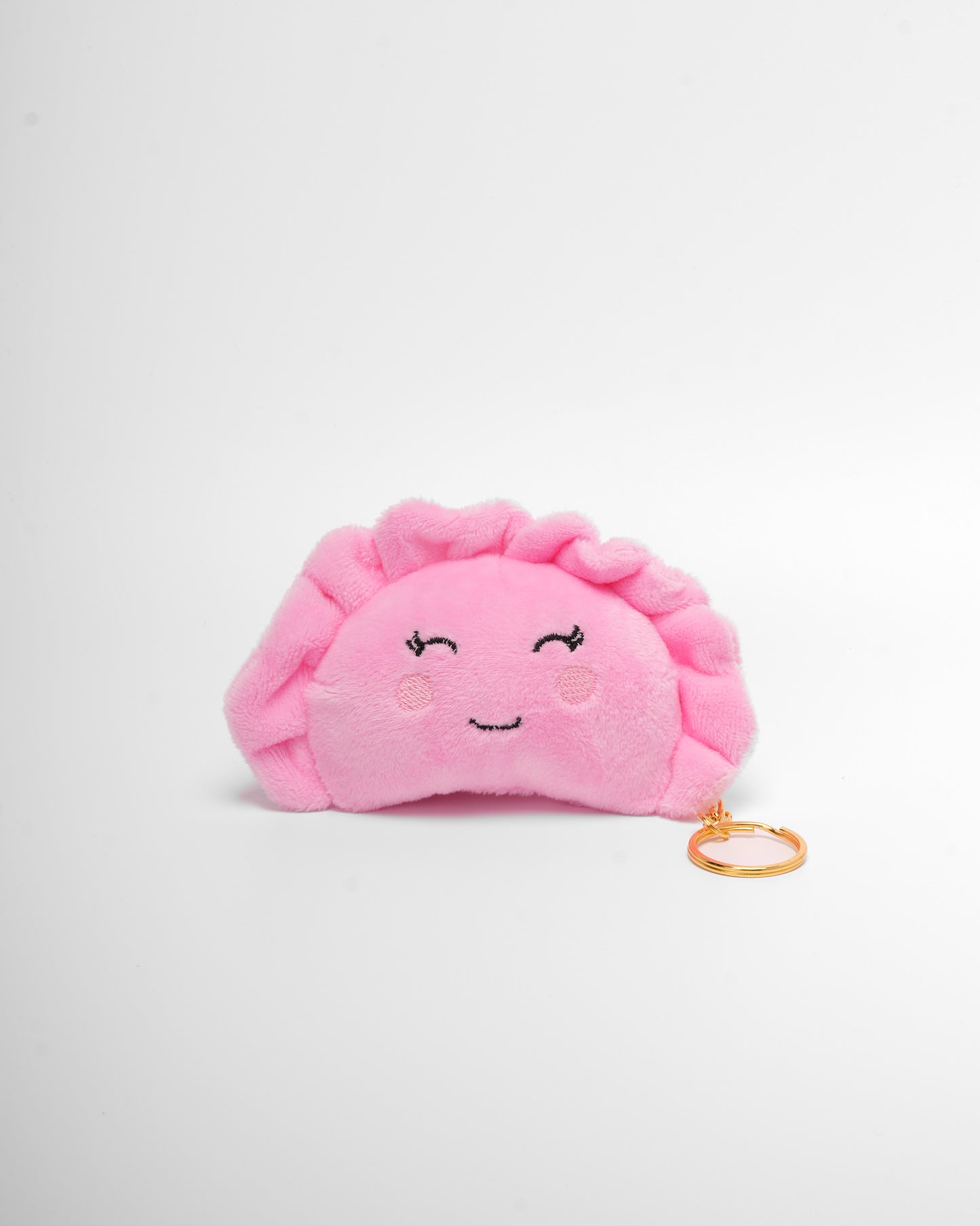 Handmade Plush Pierogi Keychain