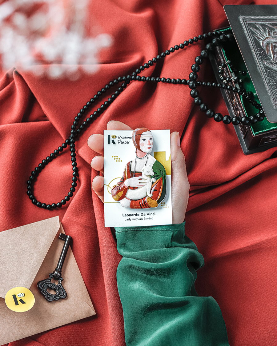 Magnet Lady with an Ermine