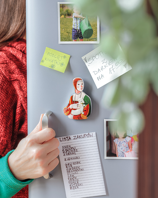 Magnet Lady with an Ermine
