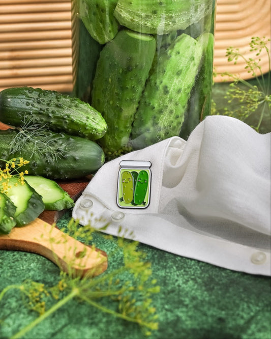 Jar of Pickles Pin