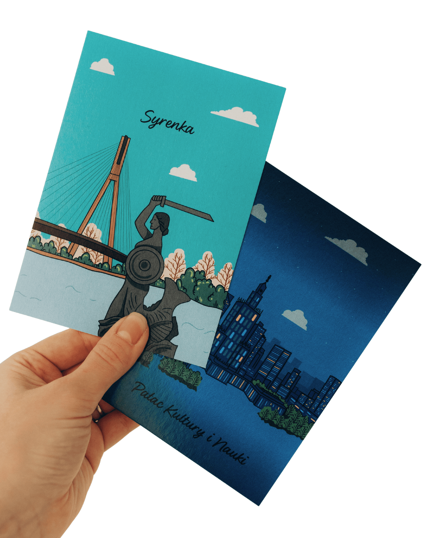 Warsaw Palace of Culture Postcard