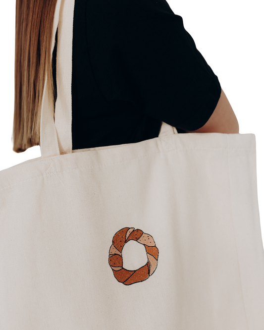 Bagel Tote Bag