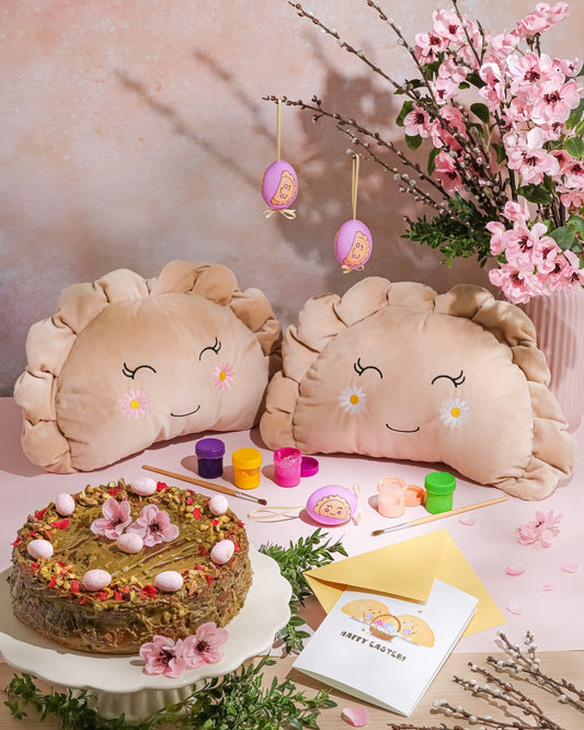 Happy Easter Pierogi Greeting Card