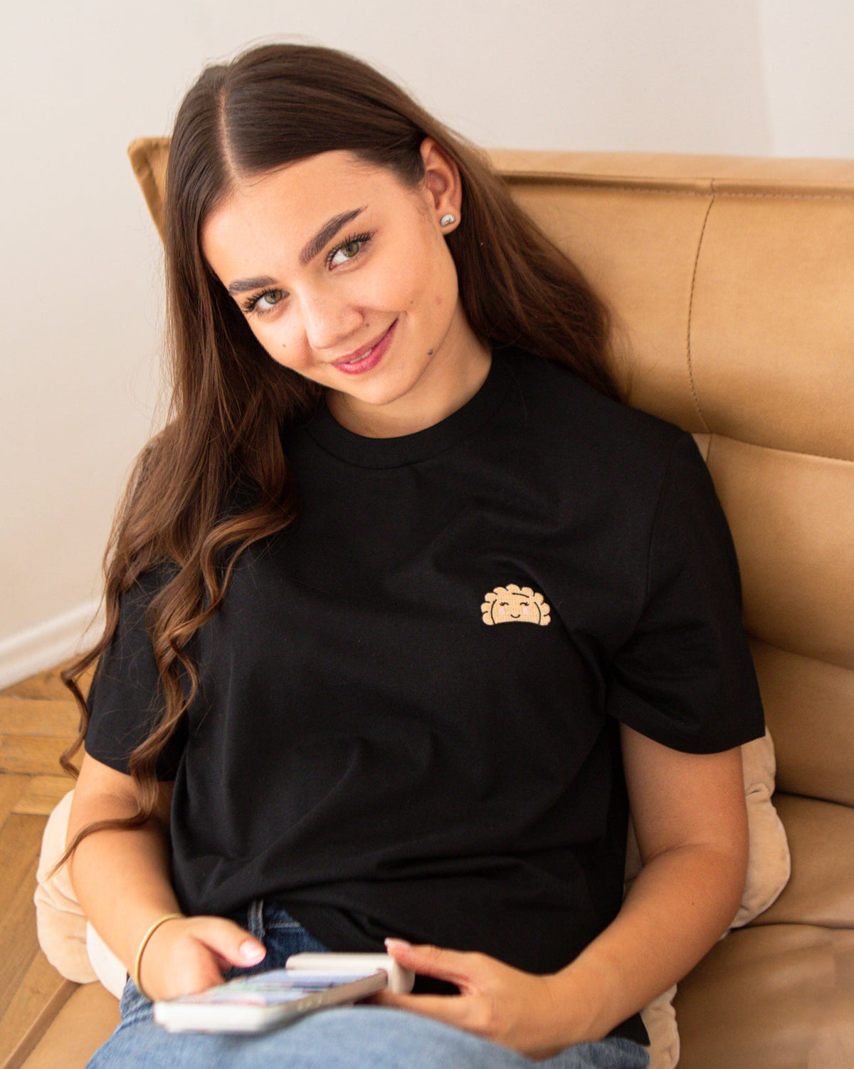 T-shirt with Pierogi Embroidery