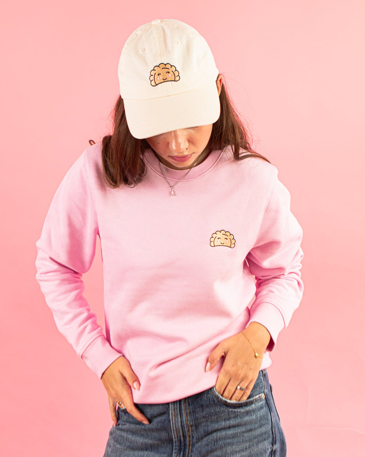 Pierogi Embroidered Dad Hat