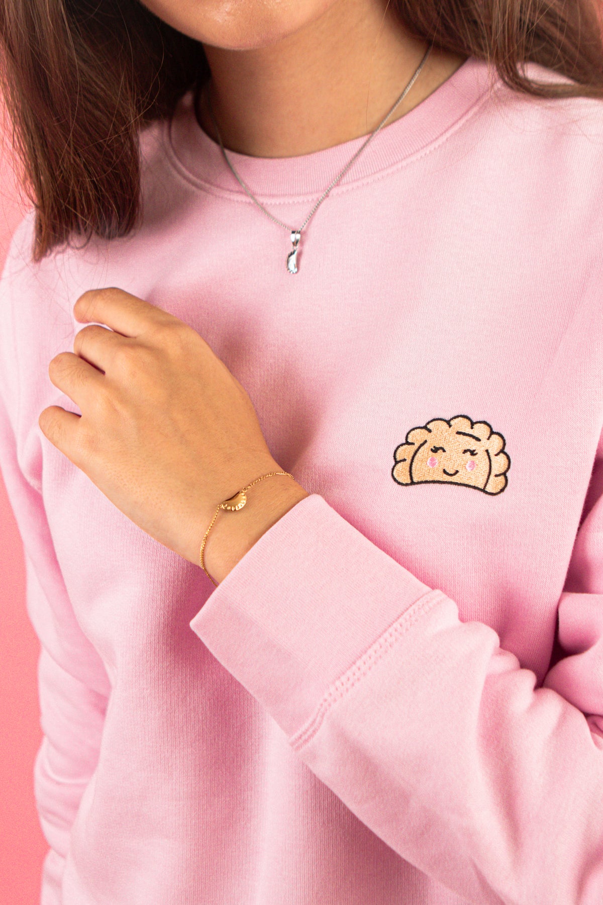 Pierogi Embroidered Sweatshirt