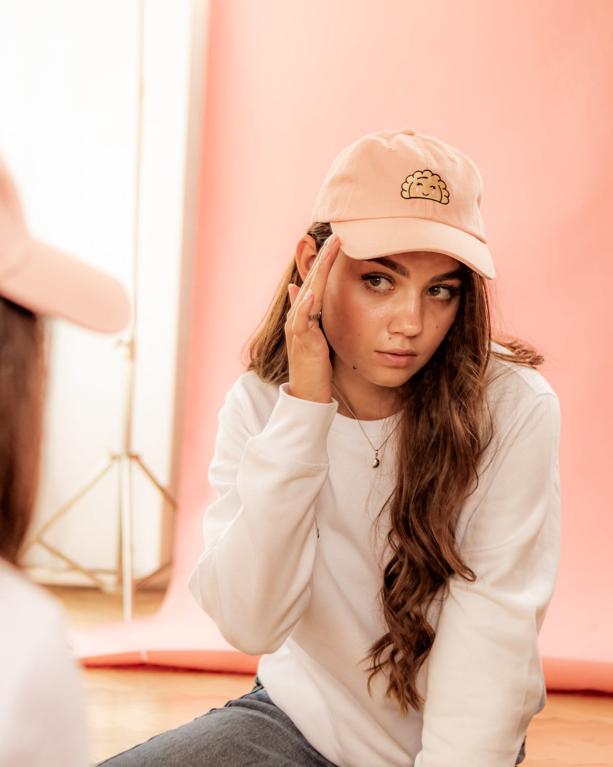 Pierogi Embroidered Dad Hat