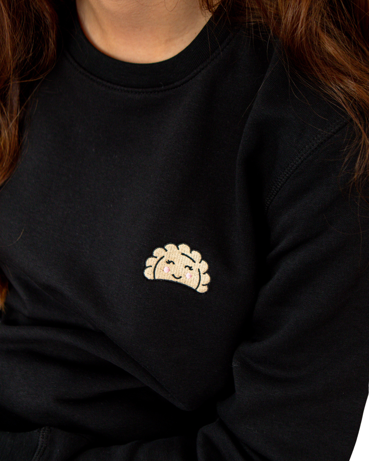 Pierogi Embroidered Sweatshirt