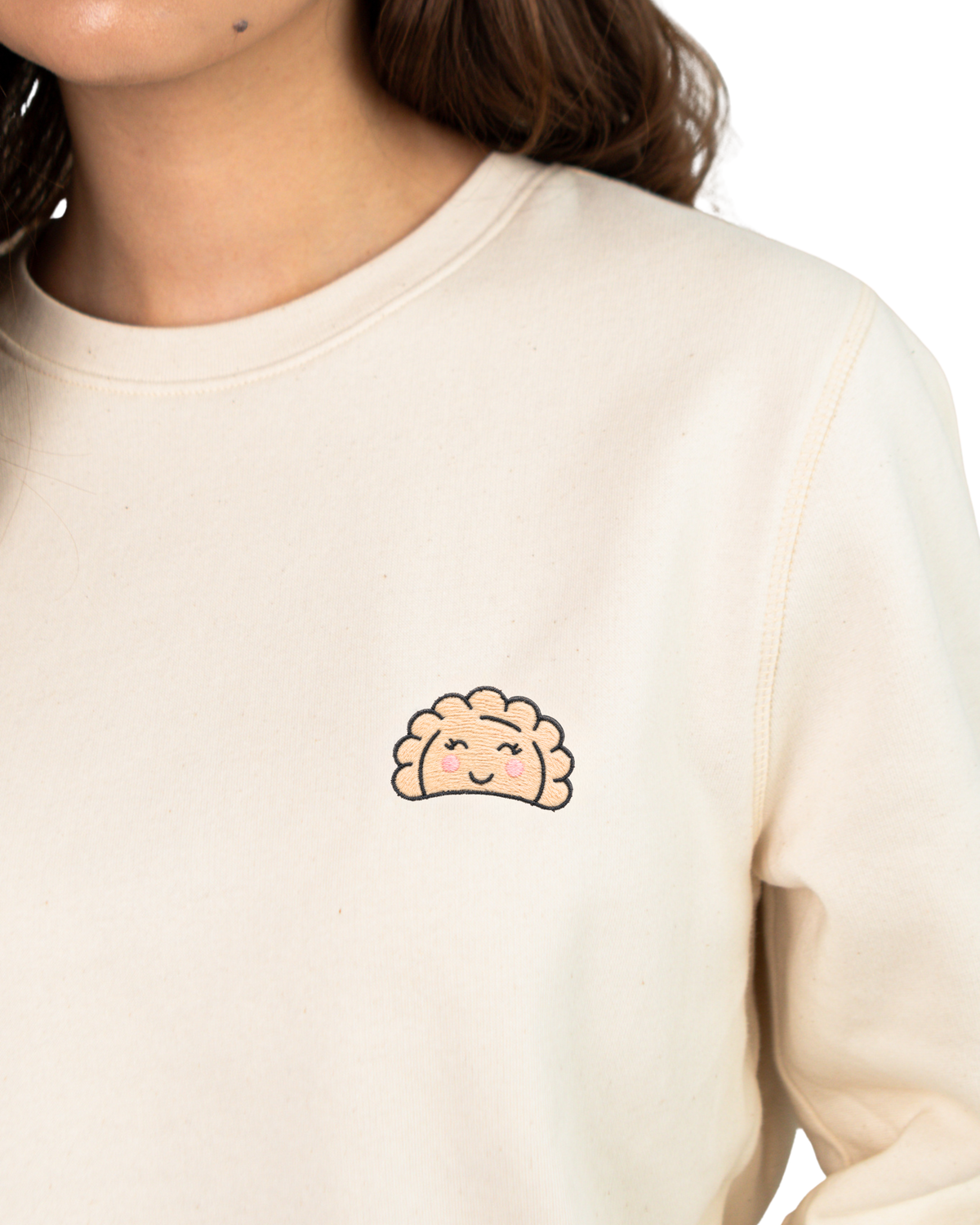 Pierogi Embroidered Sweatshirt