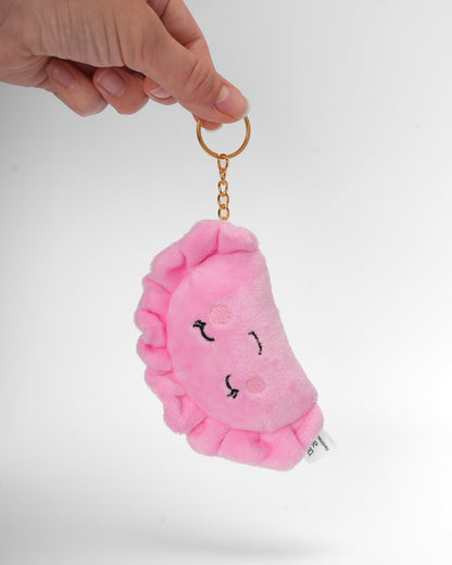 Handmade Plush Pierogi Keychain