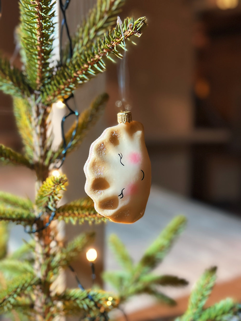 Handmade Pierogi Ornament