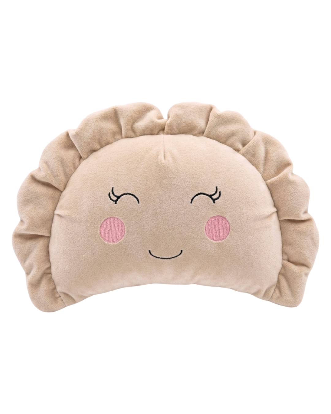 Pierogi Pillow with Rosy Cheeks
