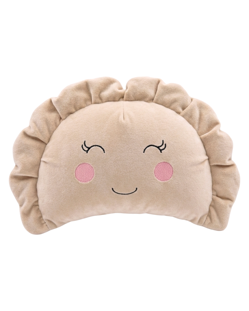 Pierogi Pillow with Rosy Cheeks