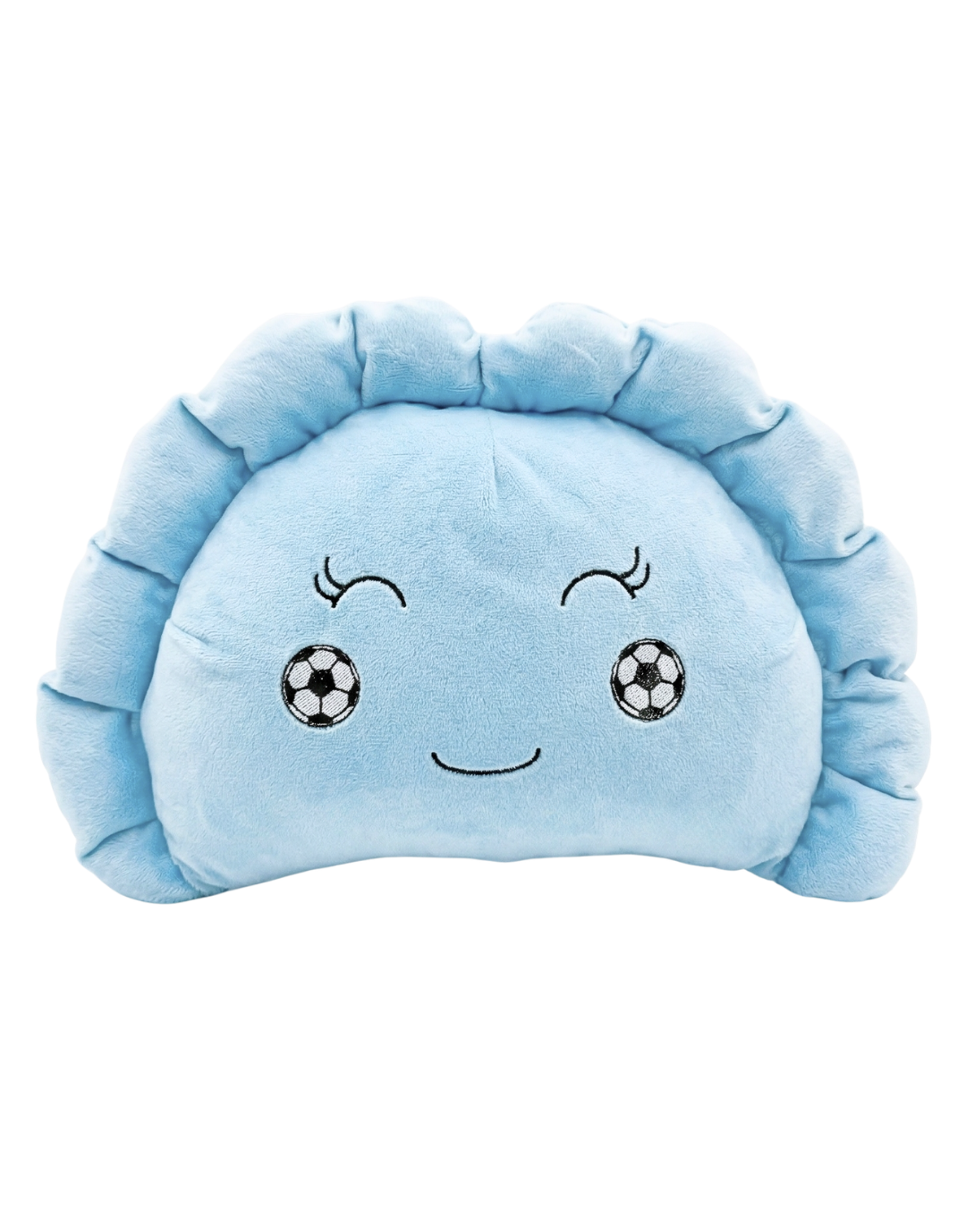 Pierogi Pillow with Sporty Cheeks