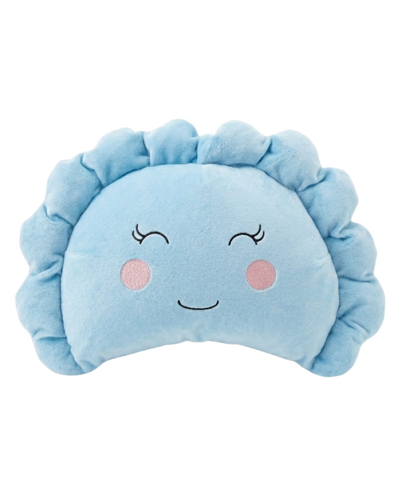 Pierogi Pillow with Rosy Cheeks