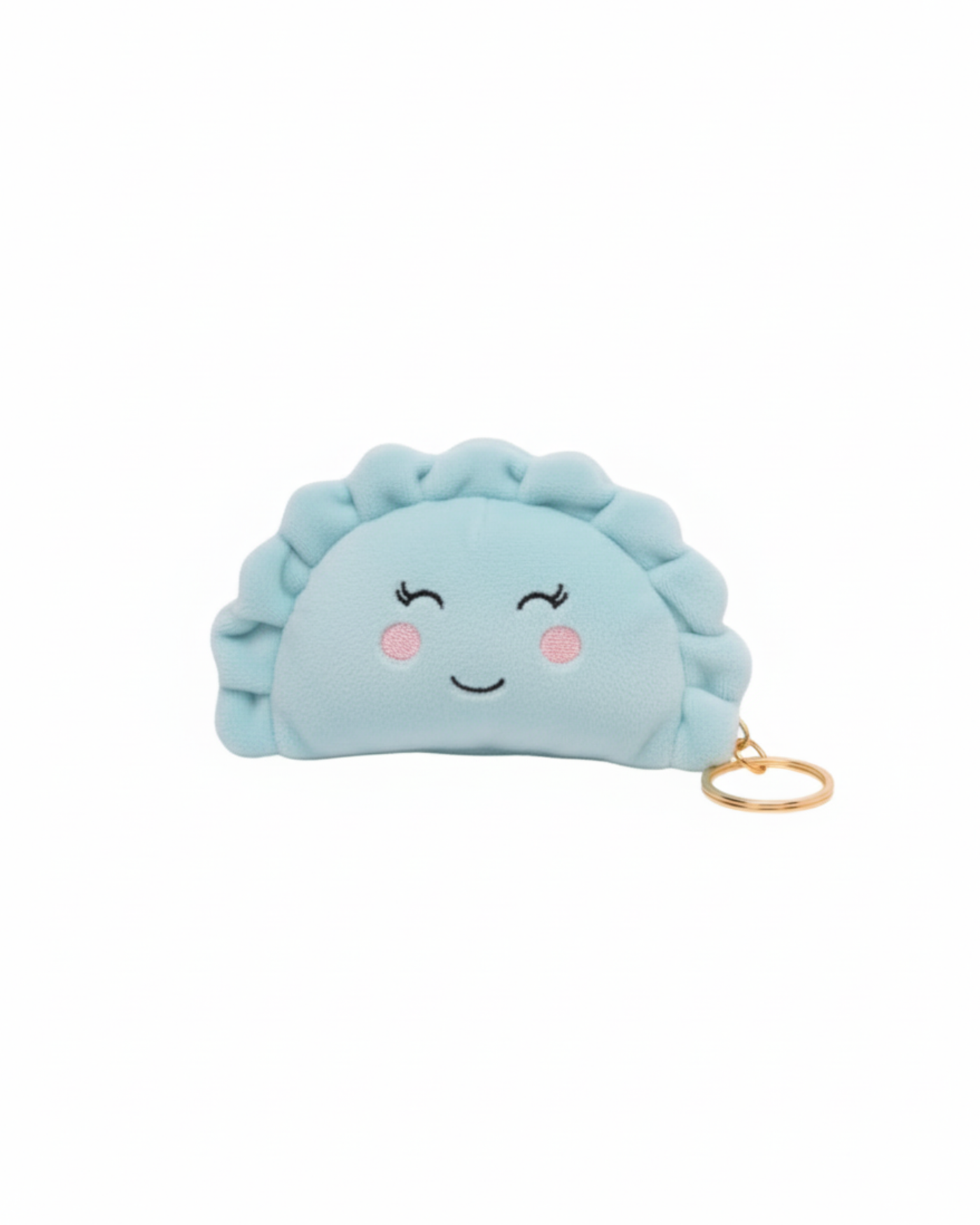 Handmade Plush Pierogi Keychain