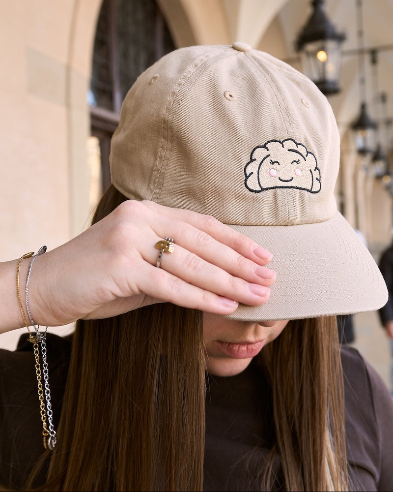 Pierogi Embroidered Dad Hat