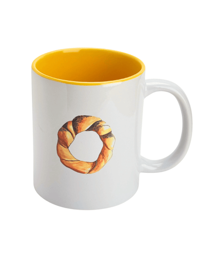 Ceramic Bagel Mug