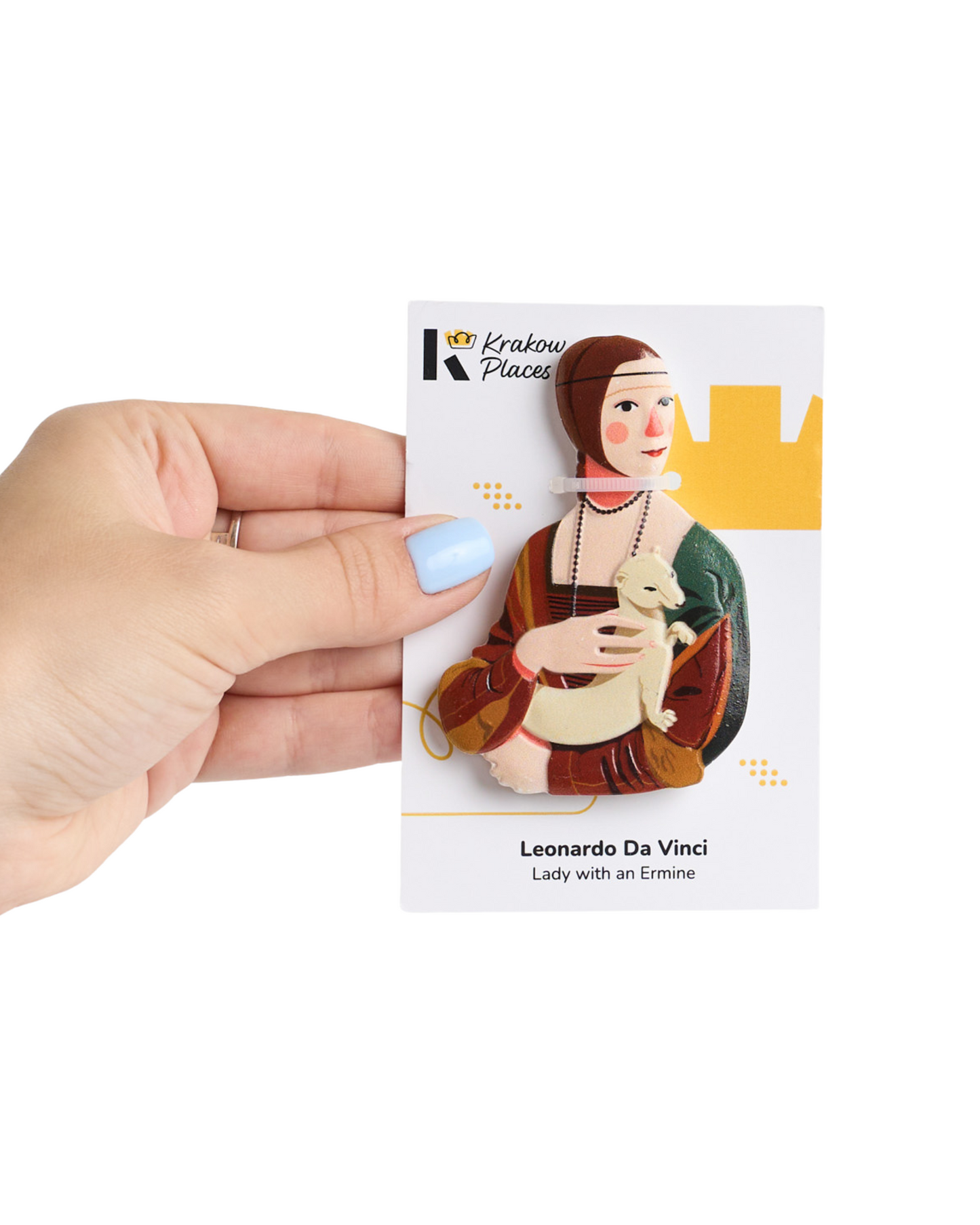 Magnet Lady with an Ermine