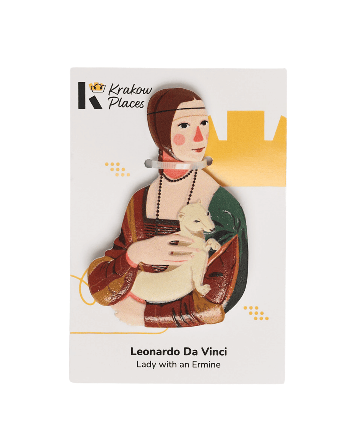 Magnet Lady with an Ermine