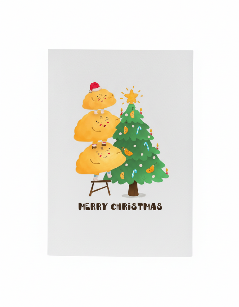 "Merry Christmas" Greeting Card