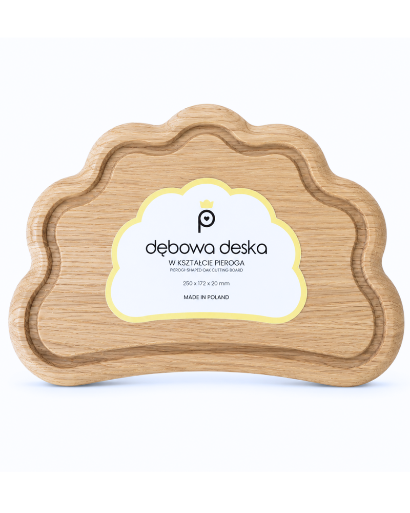 Deska Dębowa w Kształcie Pieroga