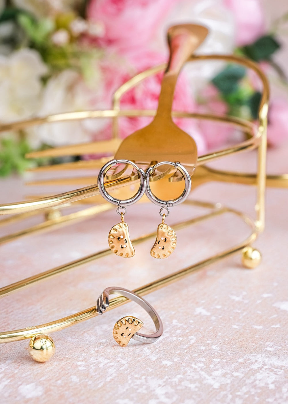 Pierogi Earrings