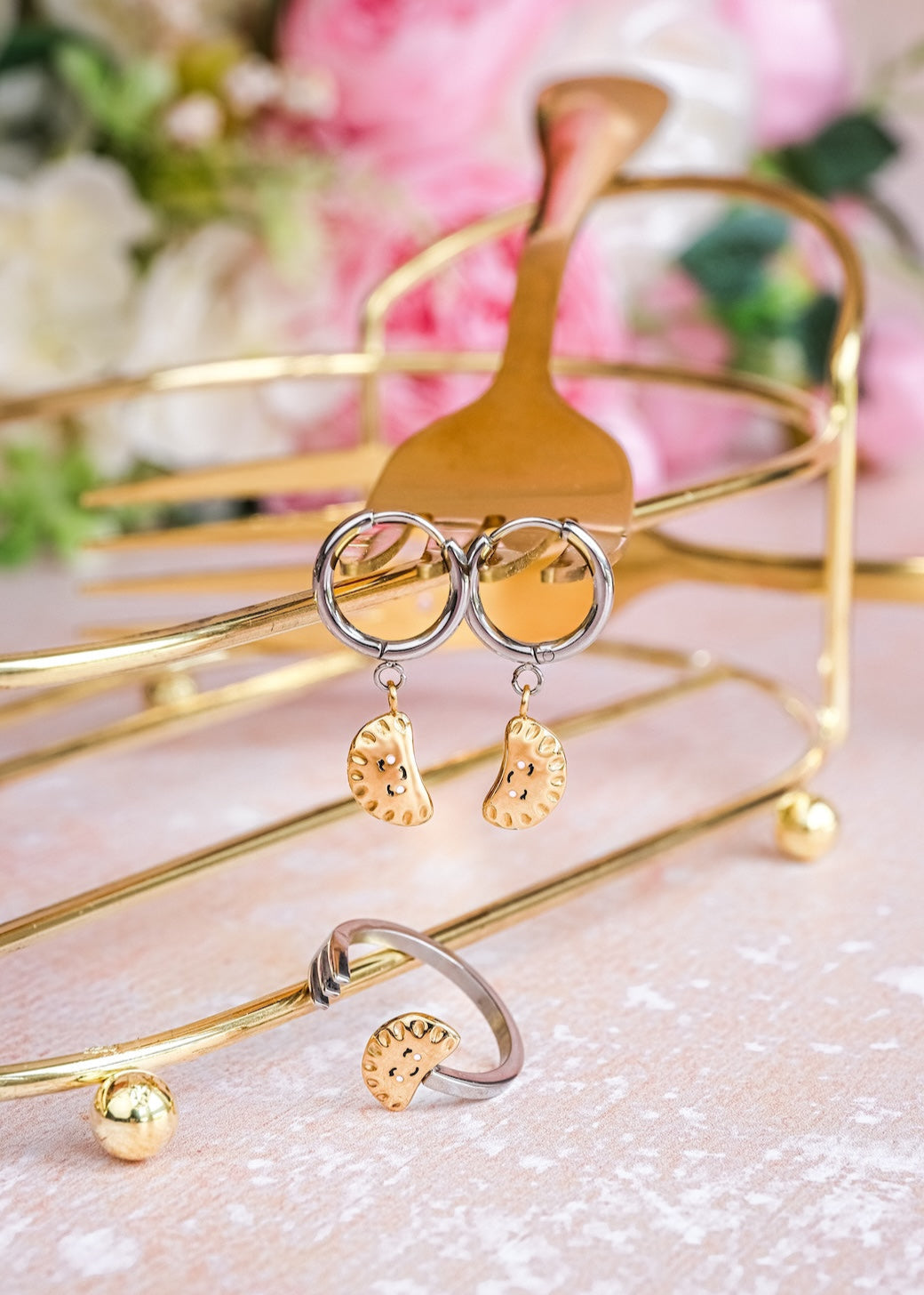 Pierogi Earrings