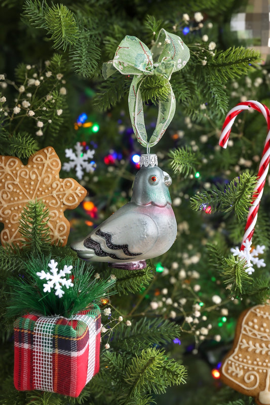 Handmade Pigeon Ornament