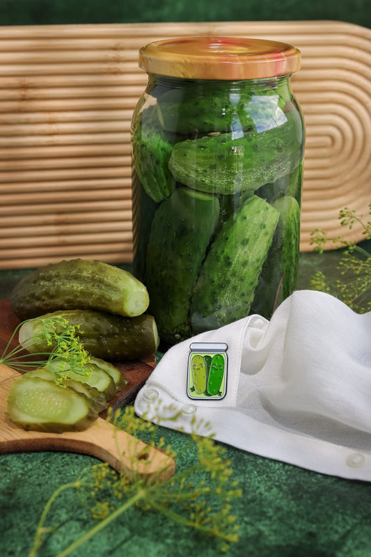 Jar of Pickles Pin