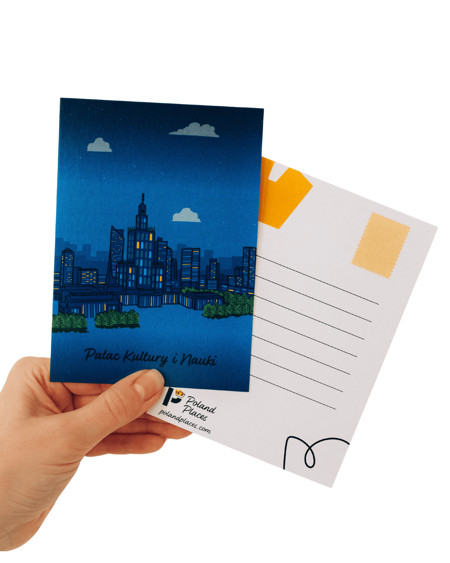 Warsaw Palace of Culture Postcard