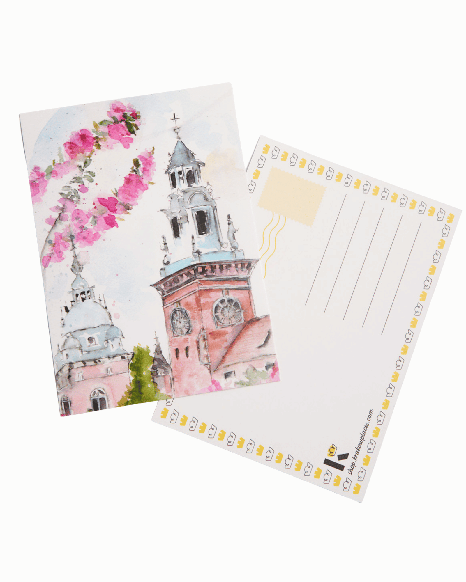 Krakow Watercolor Postcards