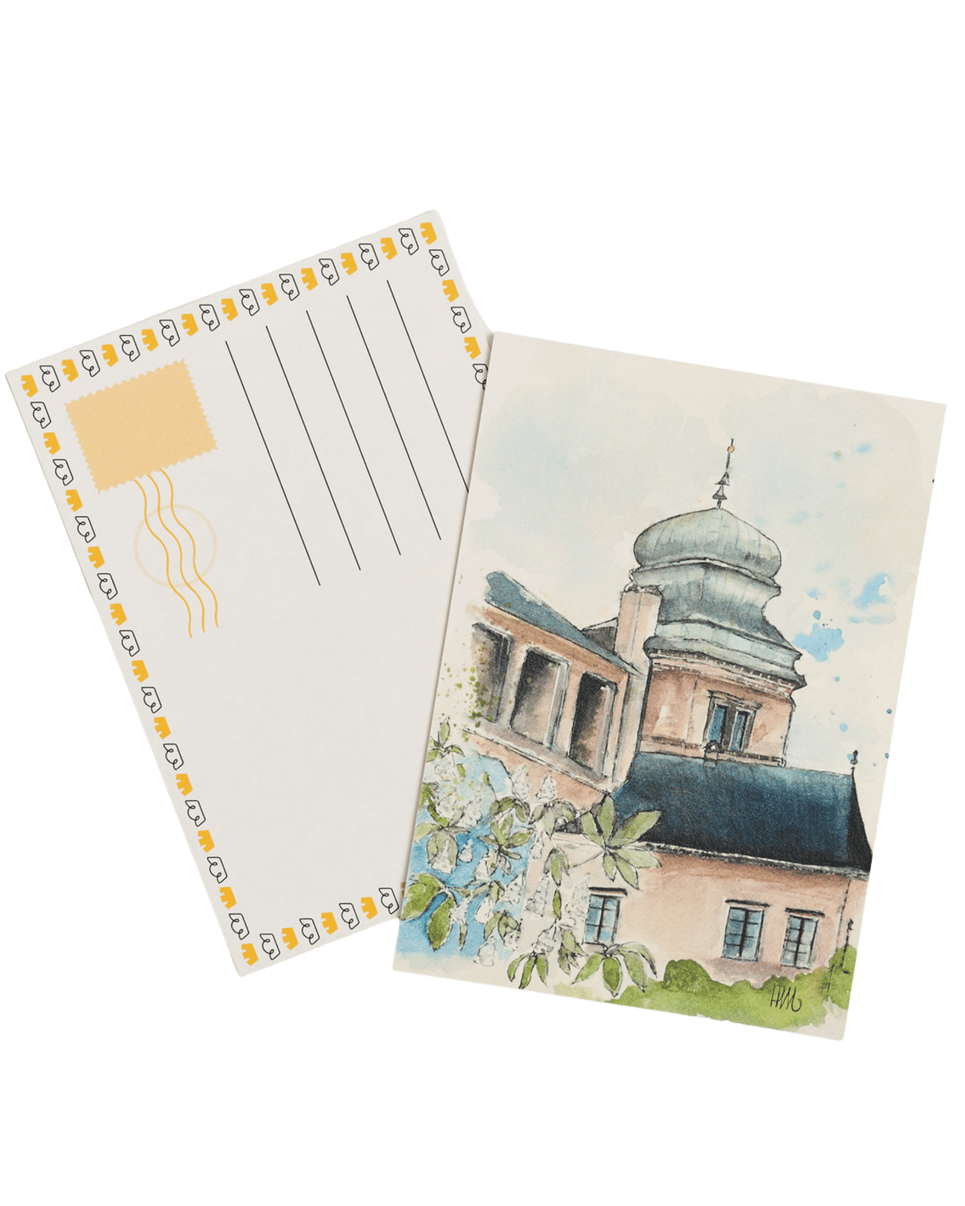 Krakow Watercolor Postcards