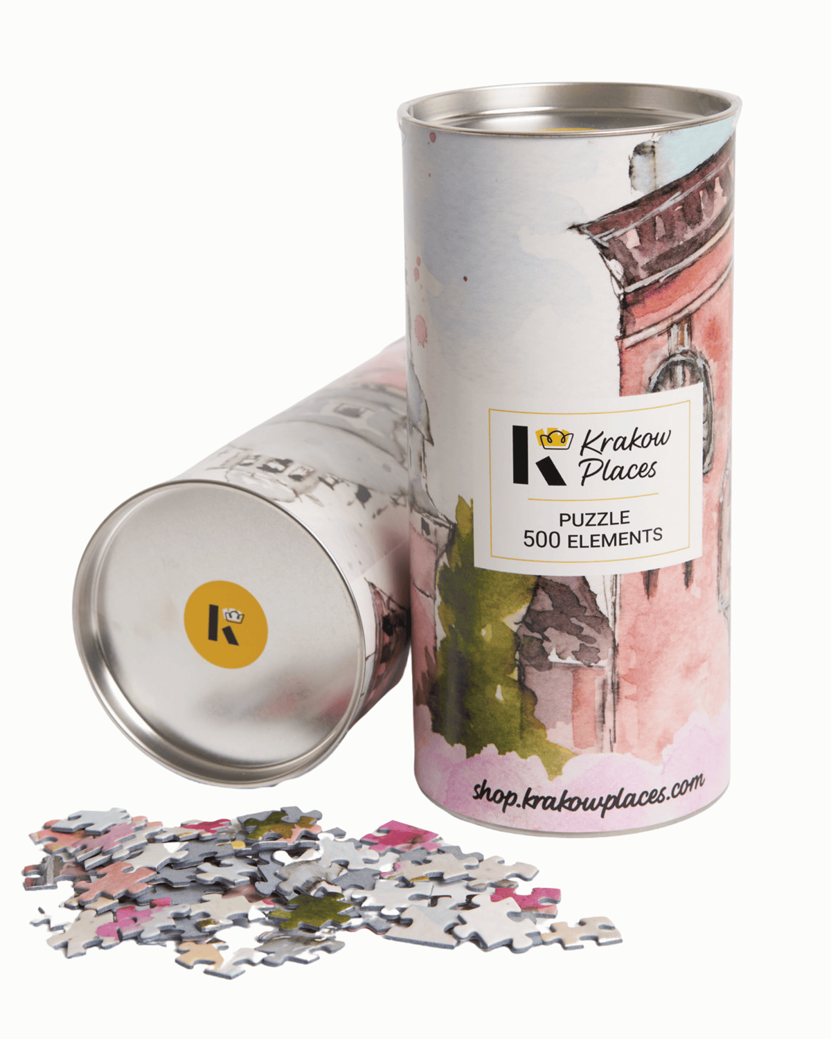 Puzzle Kwitnące Wiśnie na Wawelu