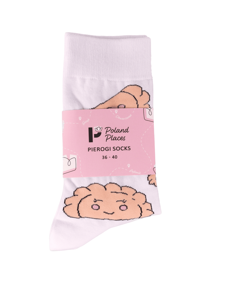 Socks White Pierogi