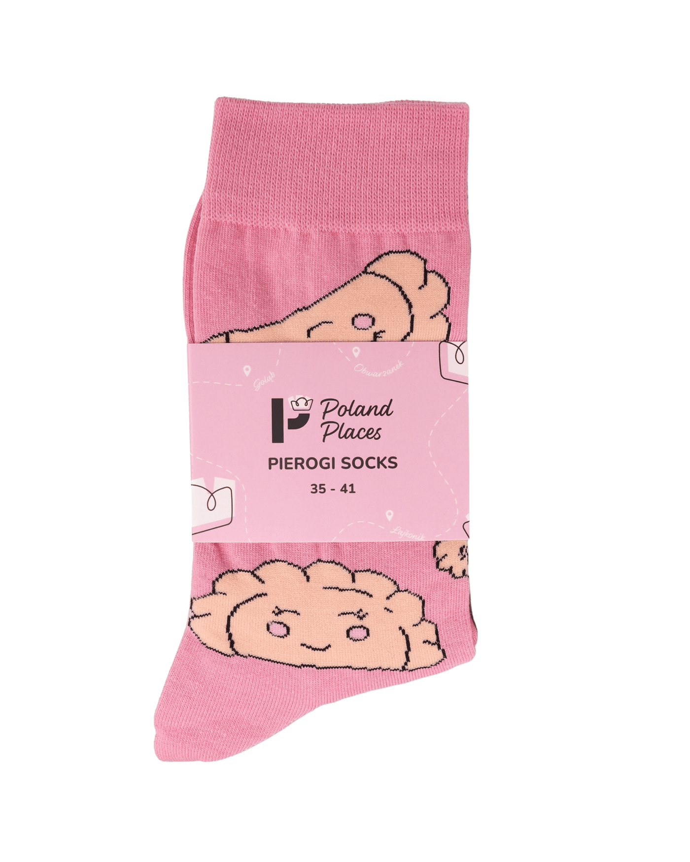 Socks Pink Pierogi