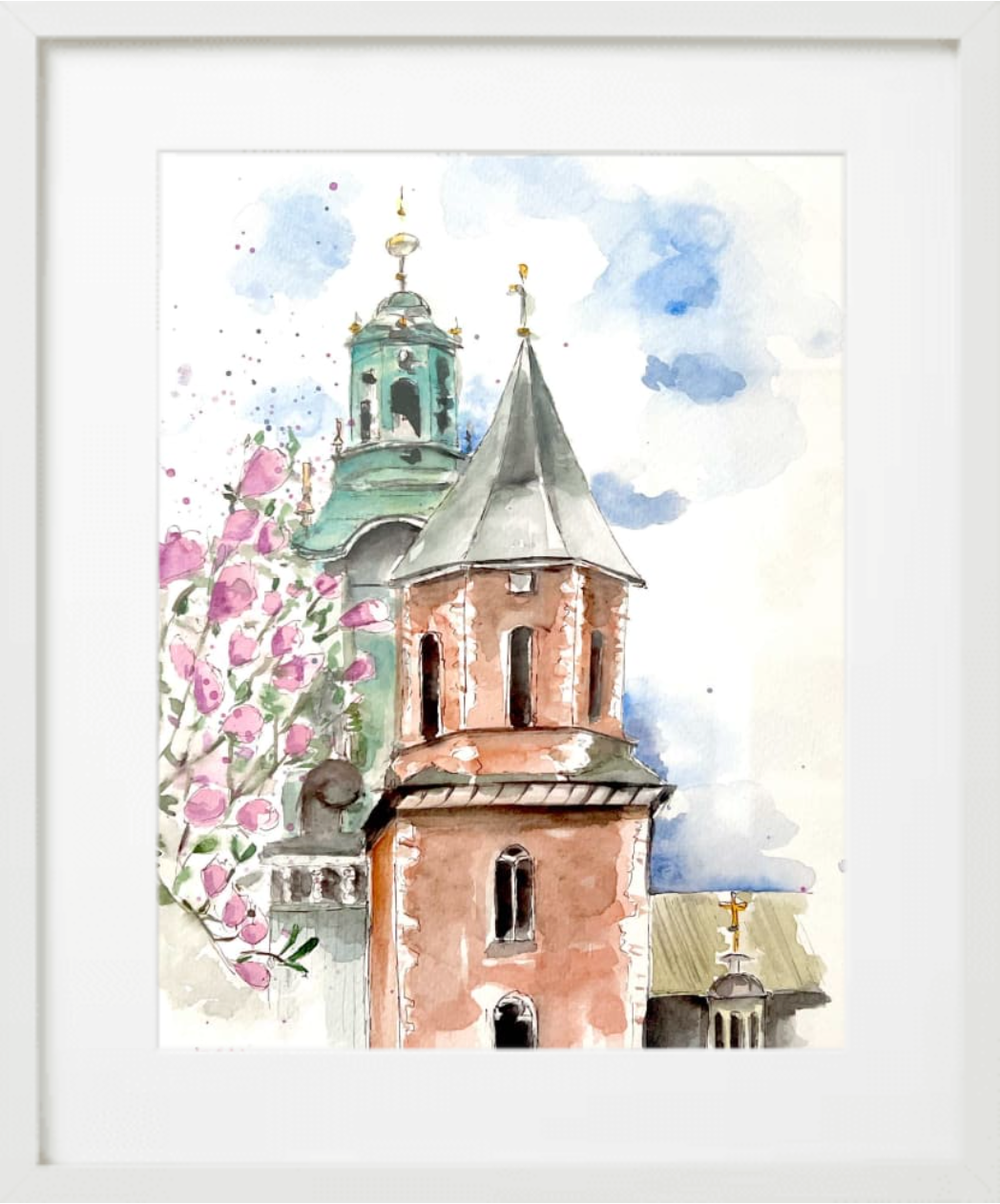 Obraz Akwarelowy HANDMADE