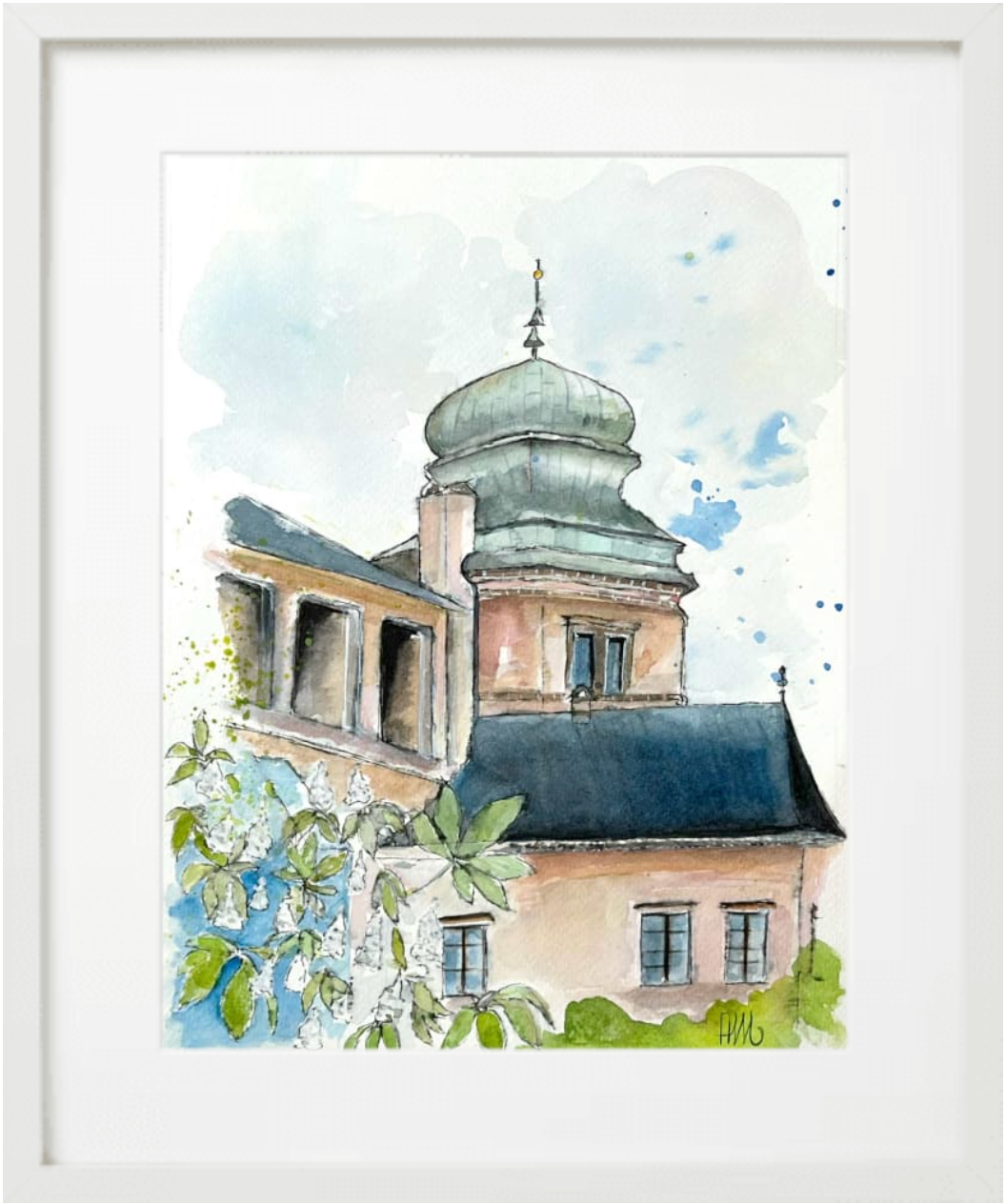 Obraz Akwarelowy HANDMADE