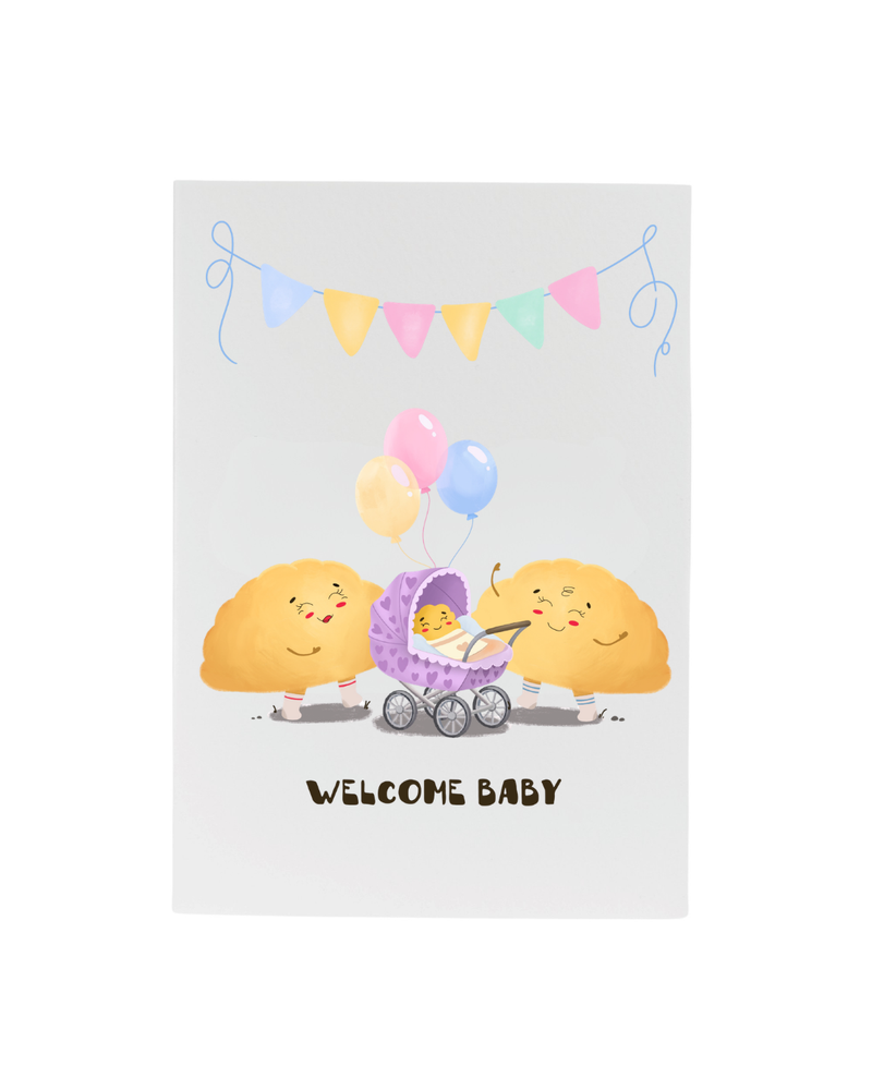 Best Mum Ever Pierogi Greeting Card