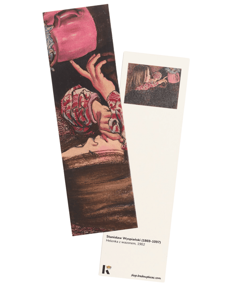 Wyspiański Bookmarks — Little Helen with a Vase